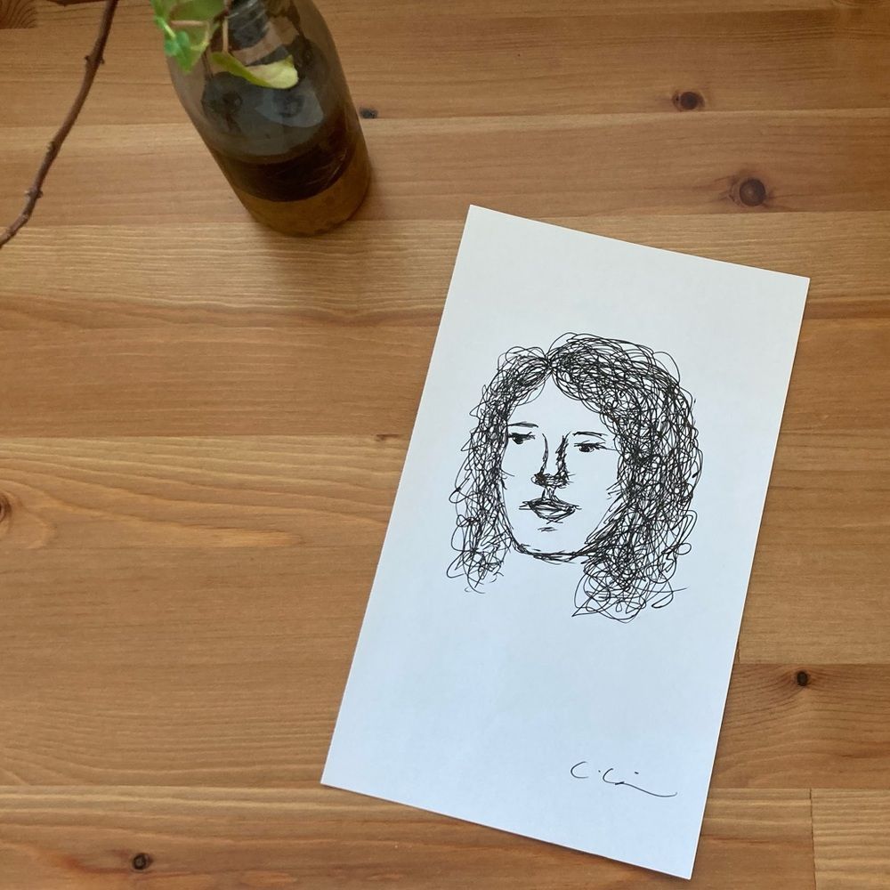 New Original Signed Artwork Ink on Paper